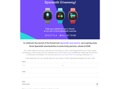 Win 1 of 3 Spacetalk Smartwatches