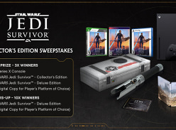 Win 1 of 3 Star Wars Jedi: Survivor Prize Packs or 1 of 10 Star Wars Jedi: Survivor Digital Deluxe Editions