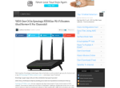 Win 1 of 3 Synology RT1900ac Wi-Fi Routers!