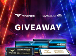 WIn 1 of 3 Team Group SSD/RAM Prizes