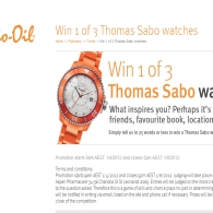 Win 1 of 3 Thomas Sabo watches