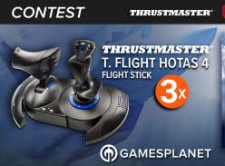 Win 1 of 3 Thrustmaster T.Flight HOTAS 4 Flight Sticks or 1 of 3 copies of Ace Combat 7: Skies Unknown
