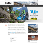 Win 1 of 3 travel & ride luggage bundles! - Cyclist Magazine