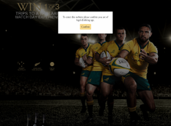 Win 1 of 3 Trips to a Wallabies Match Day Experience
