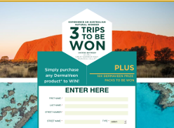 Win 1 of 3 trips to either Barossa, Uluru or Great Barrier Reef