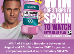 Win 1 of 3 trips to Spain to watch Neymar Jr play! (Purchase Required - Excludes TAS Residents)