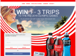Win 1 of 3 trips to the Rio 2016 Olympic Games!