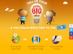 Win 1 of 3 trips to the USA!