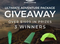 Win 1 of 3 Ultimate Adventure Packages