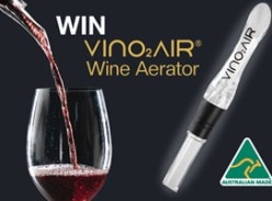 Win 1 of 3 Vino2air Wine Aerators