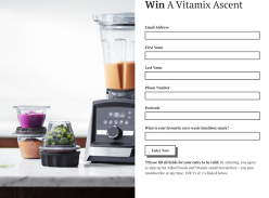 Win 1 of 3 Vitamix Blenders