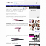 Win 1 of 3 VS Sassoon 'Power of Pink' packs worth $145 each!