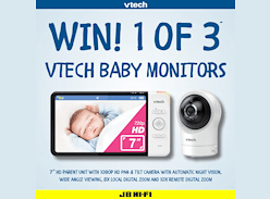 Win 1 of 3 VTech Baby Monitors