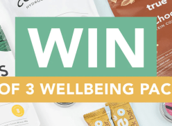 Win 1 of 3 Wellbeing Prize Packs