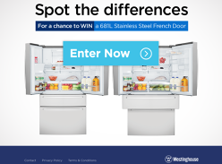 Win 1 of 3 Westinghouse 681L Stainless Steel French Door Fridges Worth $3,199