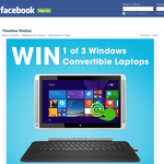 Win 1 of 3 Windows convertible laptops!