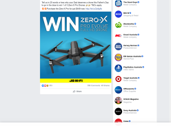 Win 1 of 3 Zero-X Drones