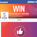 Win 1 of 30 $100 'The Strand Melbourne' gift cards!