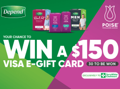 Win 1 of 30 $150 Gift Cards