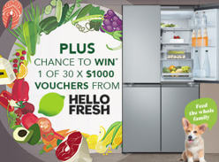 Win 1 of 30 $1K Hello Fresh Vouchers