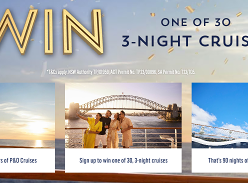 Win 1 of 30 3-Night Cruises for 2