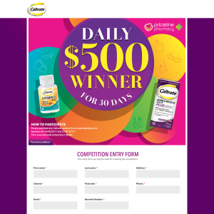 Win 1 of 30 $500 EFTPOS Gift Cards