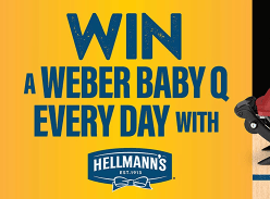 Win 1 of 30 Baby Weber BBQ's.