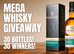 Win 1 of 30 Bottles of Morris Sherry Barrel Australian Single Malt Whisky
