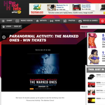 Win 1 of 30 double movie passes to see 'Paranormal Activity: The Marked Ones'!