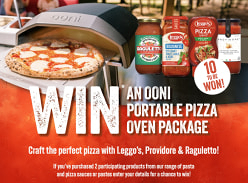Win 1 of 30 Ooni Portable Pizza Oven Packs