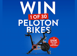 Win 1 of 30 Peloton Bikes or $10K Visa Card