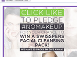 Win 1 of 30 'Swisspers' facial cleansing packs!