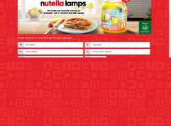 Win 1 of 3000 Nutella Lamps