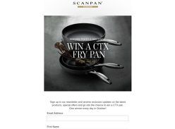 Win 1 of 31 Scanpan CTX Frying Pans