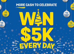 Win 1 of 35 $5K Cash Prizes Every Day