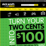 Win 1 of 4 $100 'Dick Smith' vouchers!