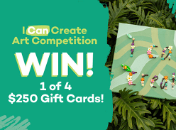 Win 1 of 4 $250 Gift Cards