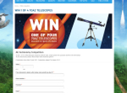Win 1 of 4 70AZ Telescopes!