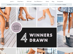 Win 1 of 4 'A Year's of Shoes'