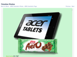 Win 1 of 4 ACER Iconia tablets & an AERO chocolate pack!
