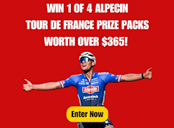 Win 1 of 4 Alpecin Cycling Prize Packs