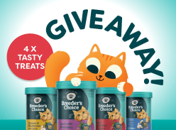 Win 1 of 4 Breeder's Choice Cat Treats Packs