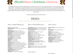 Win 1 of 4 Christmas Hampers