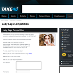 Win 1 of 4 double passes to Lady Gaga's ARTPOP Ball!
