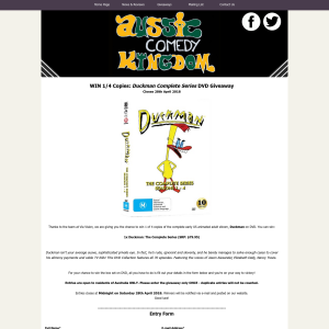 Win 1 of 4 Duckman Complete Series DVD