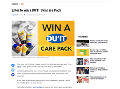 Win 1 of 4 DUIT Skincare Packs!