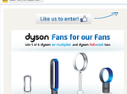 Win 1 of 4 Dyson fans!