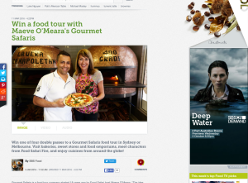 Win 1 of 4 food tours with Maeve O'Meara's Gourmet Safaris!