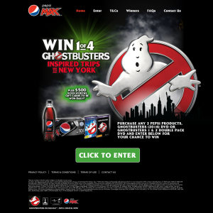Win 1 of 4 'Ghostbusters Inspired' trips to New York + $500 Woolworths gift cards to be won daily!