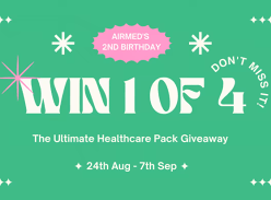 Win 1 of 4 Healthcare Prize Packs